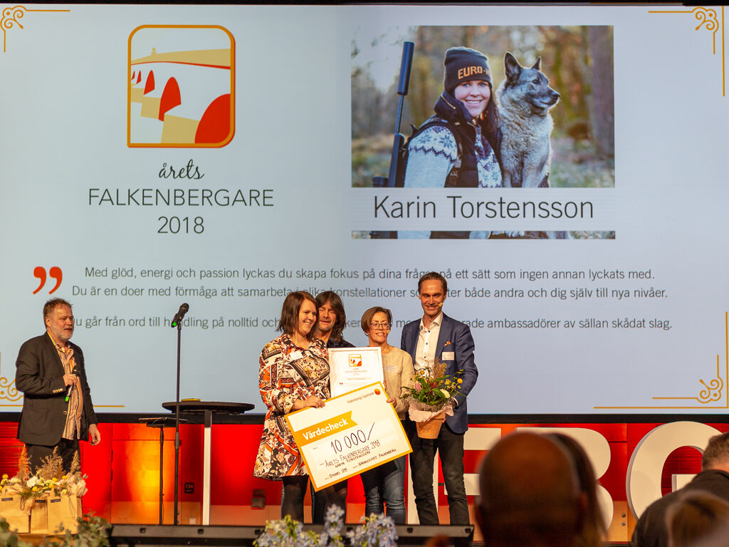 Årets Falkenbergaren blev landsbygdsutvecklare Karin Torstensson