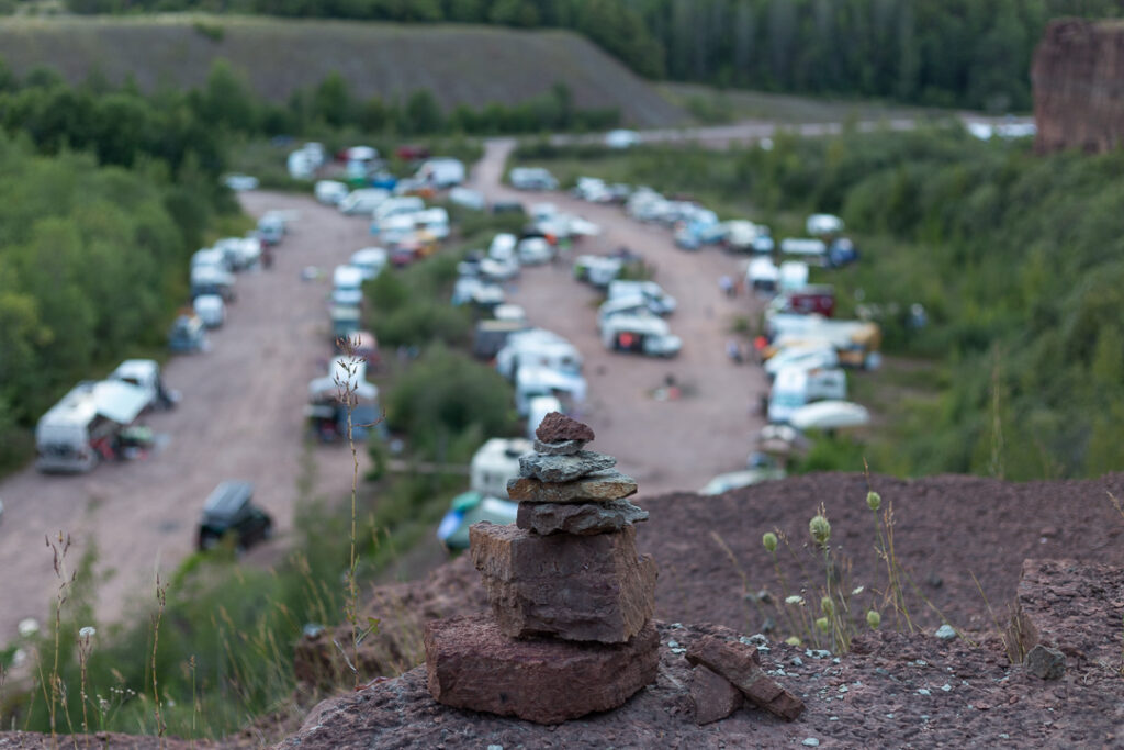 Burning van 2019 stenbrottet Hälleskil