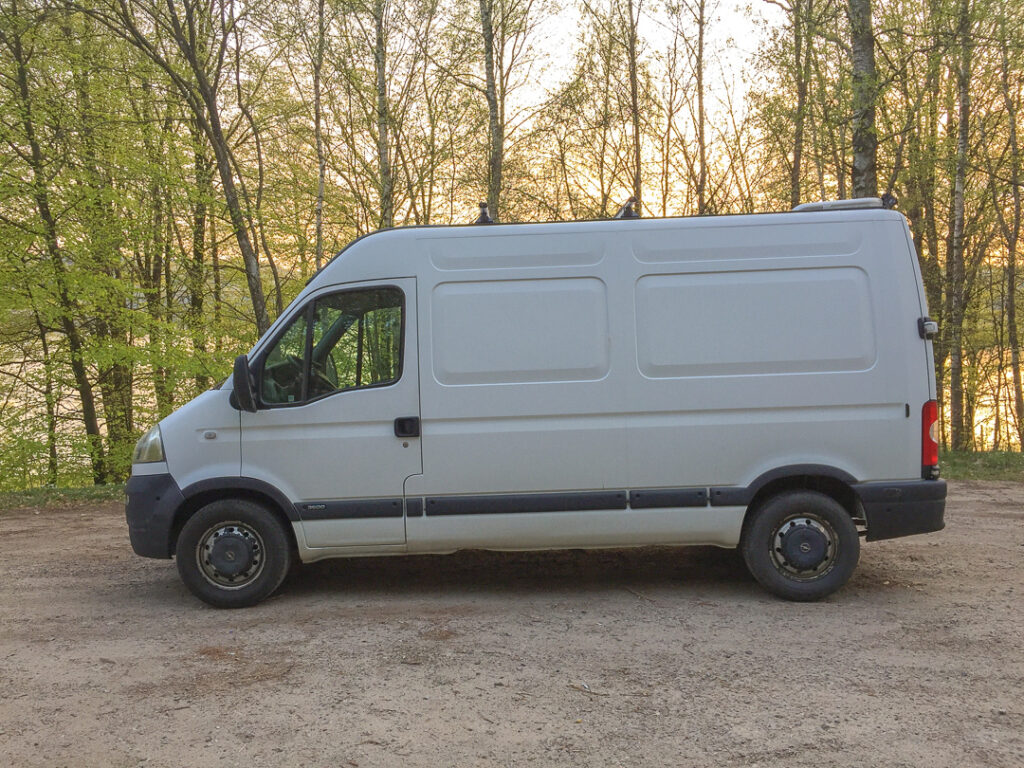 Opel Movano blivande husbil