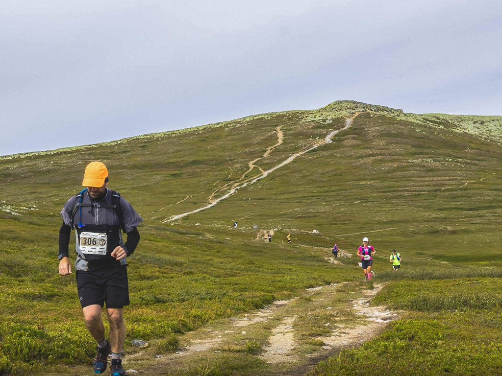 Hans springer fjällmarathon