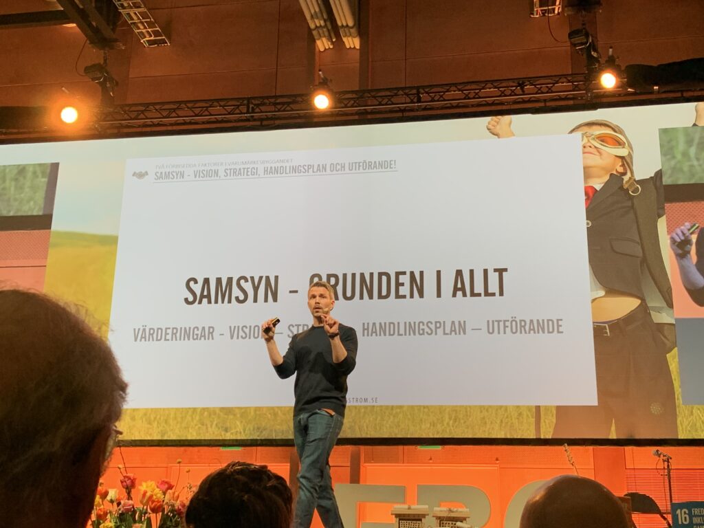 Jerry Engström på Näringslivsdagen Falkenberg